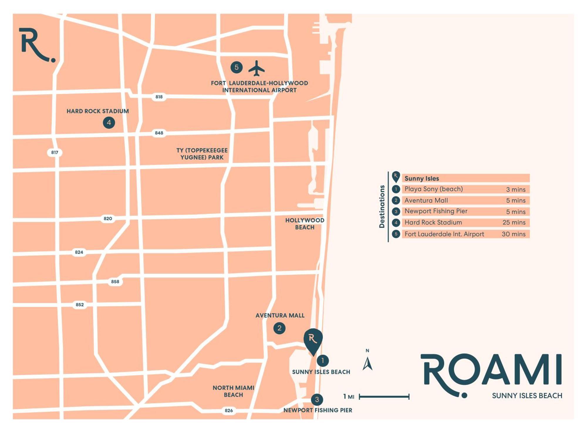 마이애미 비치 Roami At Sunny Isles 아파트 외부 사진